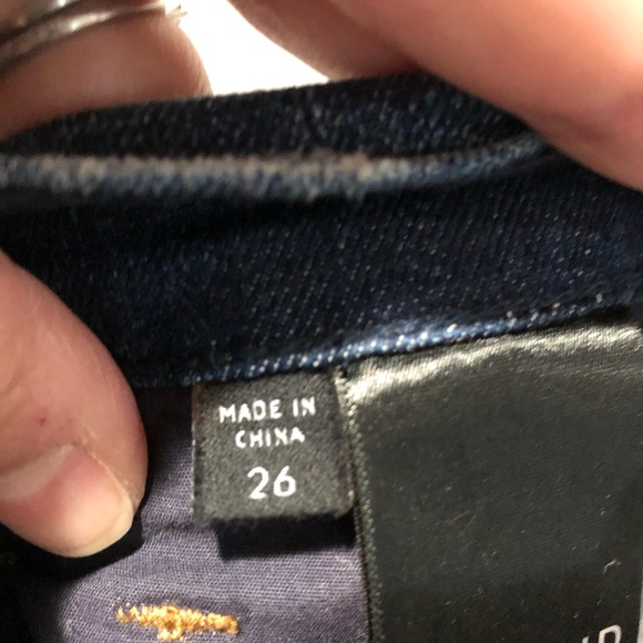 J Brand Sadey Slim Straight Decoy Destroyed Size 26 - Picture 7 of 8